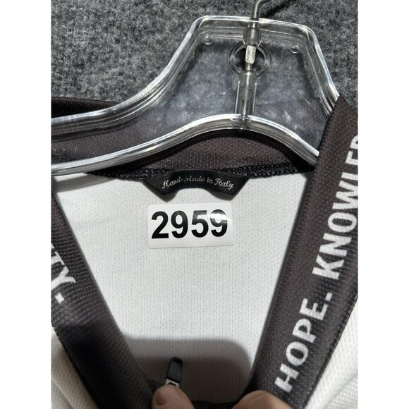 Giordana Cycling Jersey Mens Large Orange Zip Short Sleeve Pockets Texas 4000 - Picture 5 of 7